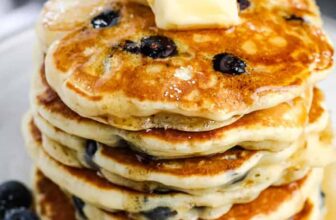 Fluffy Blueberry Pancakes – Spend With Pennies