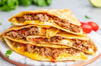 Beef Quesadilla – The Stay At Home Chef