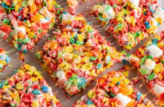 Fruity Pebbles Rice Krispie Treats