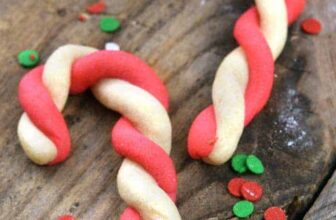 Candy Cane Cookies Fun Christmas Treat