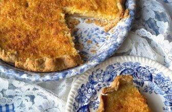 EASY COCONUT CUSTARD PIE – The Southern Lady Cooks