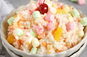 Easy Ambrosia Salad – Spend With Pennies