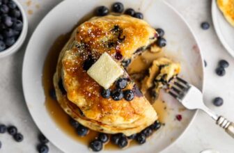 Perfect Blueberry Pancakes