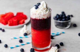 Red, White, and Blue Slushies